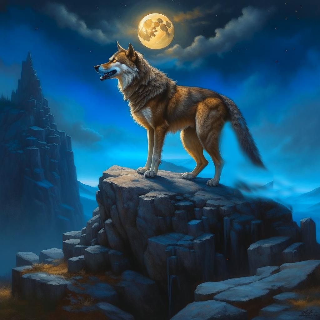 Волк - тотемное животное Перуна Чернобога